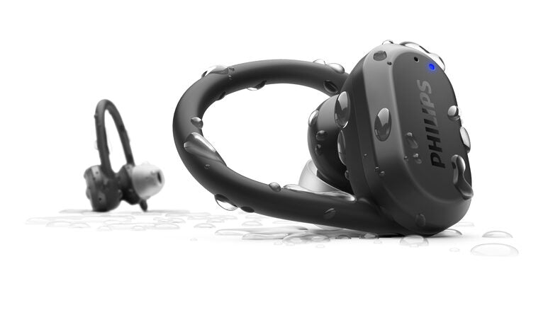 Philips 7600 series TAA7306BK/00 cuffia e auricolare Wireless A clip, In-ear Sport Bluetooth Nero