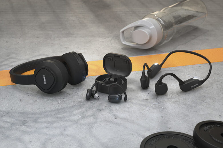 Philips 7600 series TAA7306BK/00 cuffia e auricolare Wireless A clip, In-ear Sport Bluetooth Nero