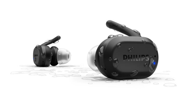 Philips 7600 series TAA7306BK/00 cuffia e auricolare Wireless A clip, In-ear Sport Bluetooth Nero
