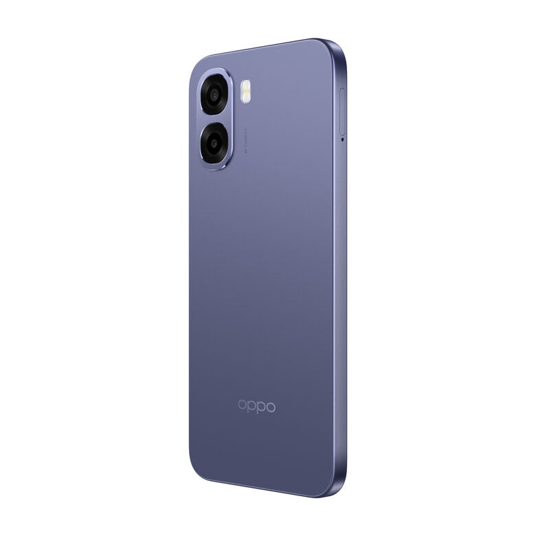 OPPO A6x AI Smartphone, doppia fotocamera 13MP+QVGA, Selfie 5MP, Display 6.75” 120HZ IPS HD+, 6100mAh, RAM 4GB(Esp1GB/2GB/4GB)+ROM 128GB [Versione Italia], Black Purple