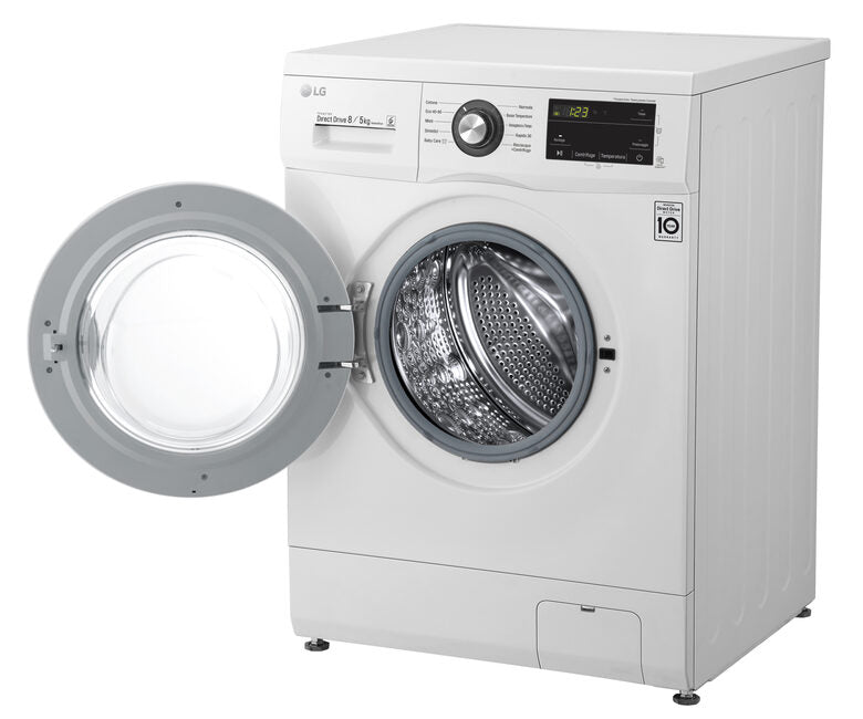 LG F4J3TM5WE Lavasciuga 8/5kg 1400 Giri/min Carica frontale Classe E