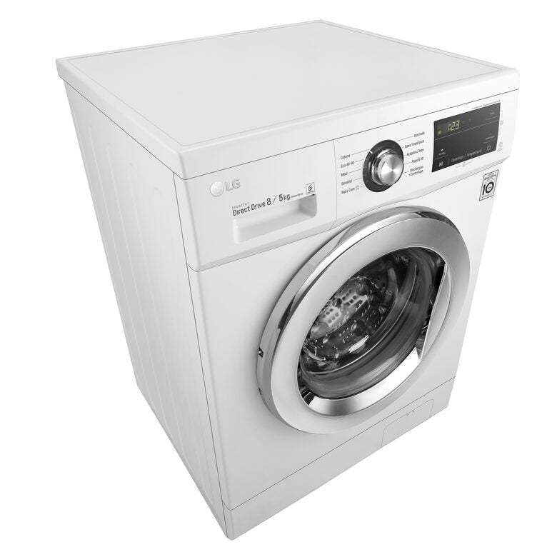 LG F4J3TM5WE Lavasciuga 8/5kg 1400 Giri/min Carica frontale Classe E