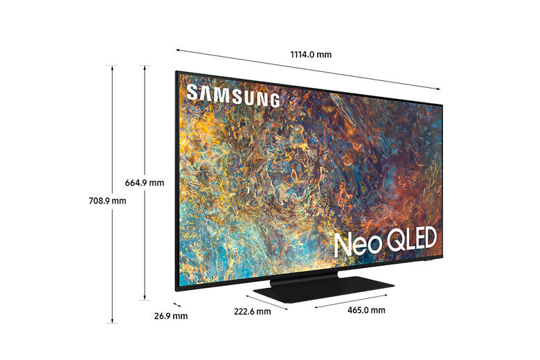 Samsung TV Neo QLED 4K 50” QE50QN90A Smart TV Wi-Fi Titan Black 2021