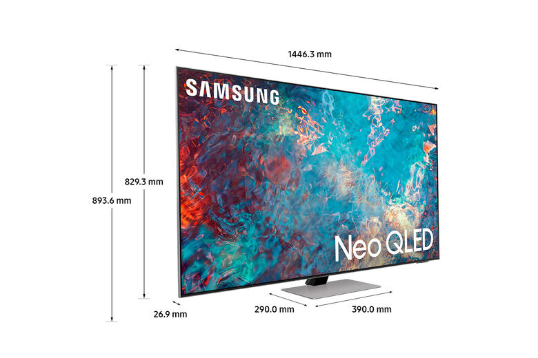 Samsung TV Neo QLED 4K 65” QE65QN85A Smart TV Wi-Fi Eclipse Silver 2021