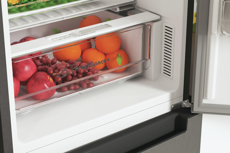 Indesit INFC8 TO32X frigorifero con congelatore Libera installazione 335 L E Acciaio inossidabile