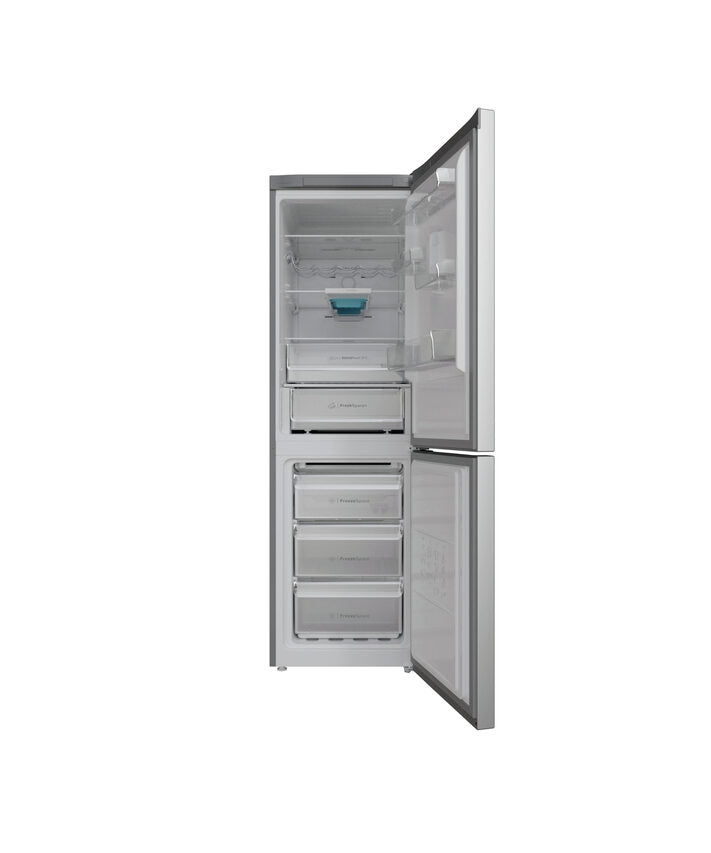 Indesit INFC8 TO32X frigorifero con congelatore Libera installazione 335 L E Acciaio inossidabile