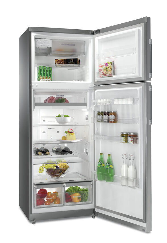 Whirlpool WT70E 952 X frigorifero con congelatore Libera installazione 457 L E Acciaio inossidabile