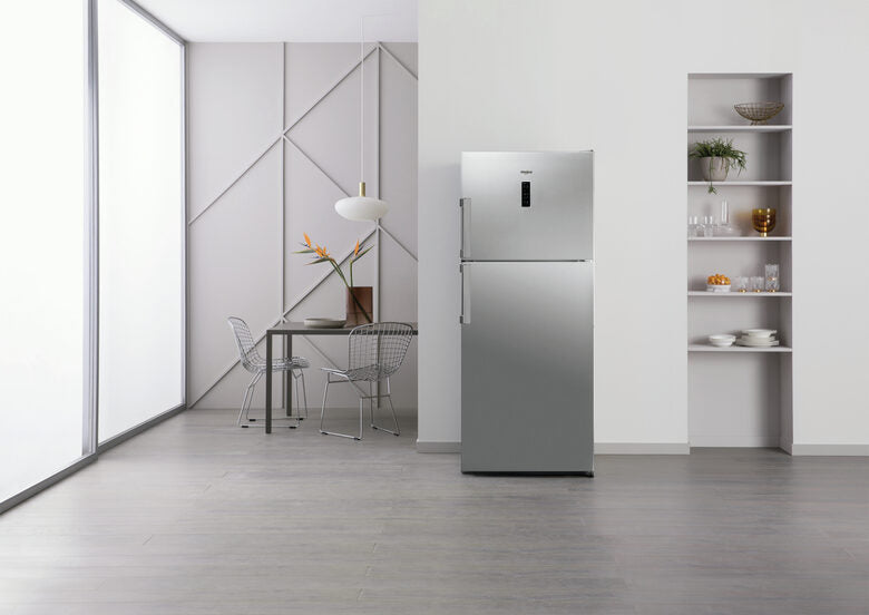 Whirlpool WT70E 952 X frigorifero con congelatore Libera installazione 457 L E Acciaio inossidabile