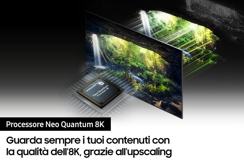 Samsung Series 8 TV Neo QLED 8K 85” QE85QN800A Smart TV Wi-Fi Stainless Steel 2021