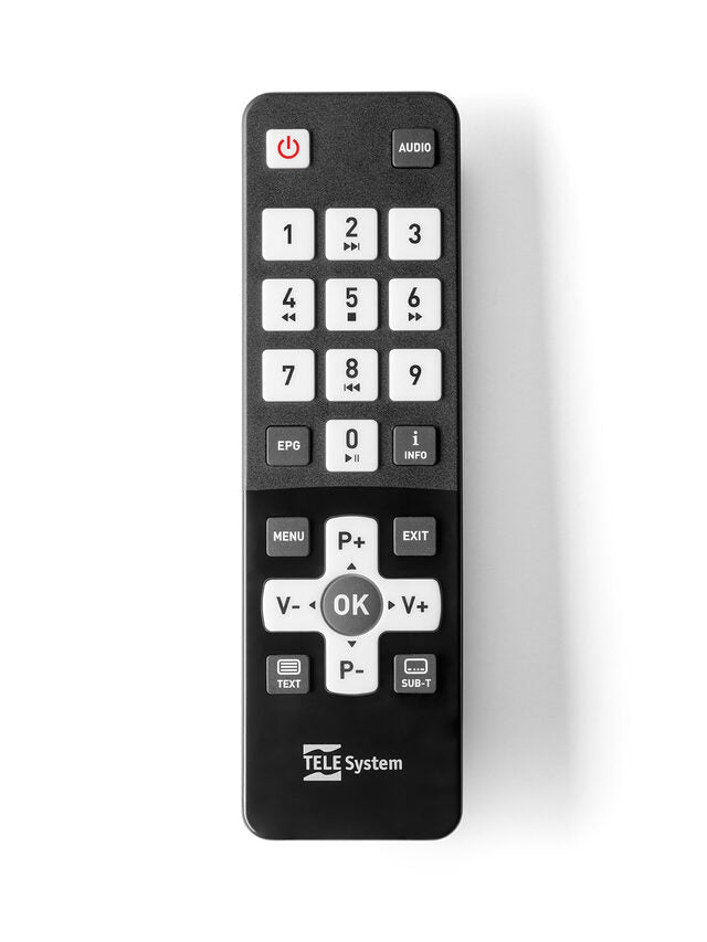 TELE System FACILE STEALTH/02 Cavo Full HD Nero