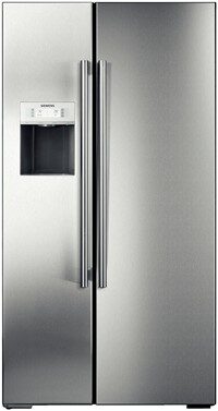 Siemens KA62DP91 frigorifero side-by-side Da incasso 526 L Acciaio inossidabile