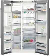 Siemens KA62DP91 frigorifero side-by-side Da incasso 526 L Acciaio inossidabile
