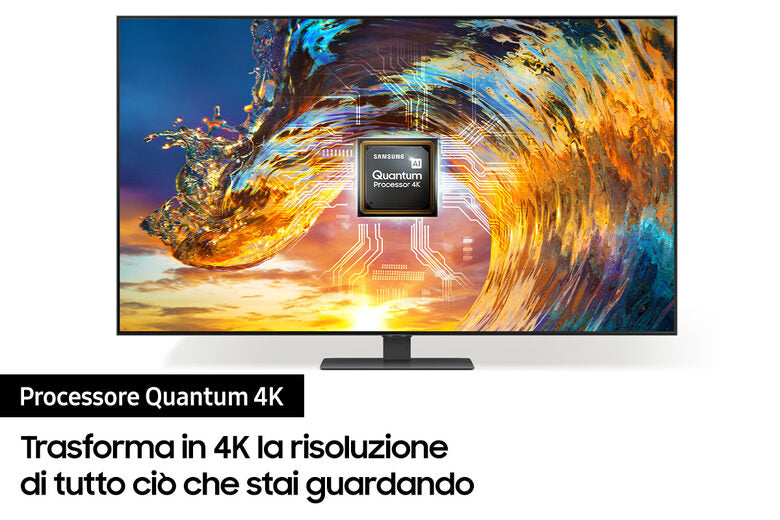 Samsung Series 8 TV QLED 4K 50” QE50Q80A Smart TV Wi-Fi Carbon Silver 2021