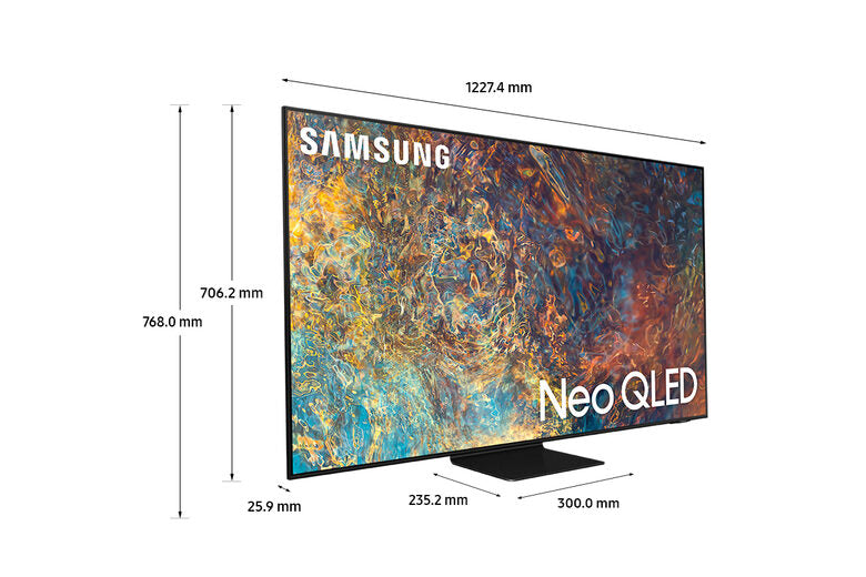 Samsung TV Neo QLED 4K 55” QE55QN95A Smart TV Wi-Fi Carbon Silver 2021
