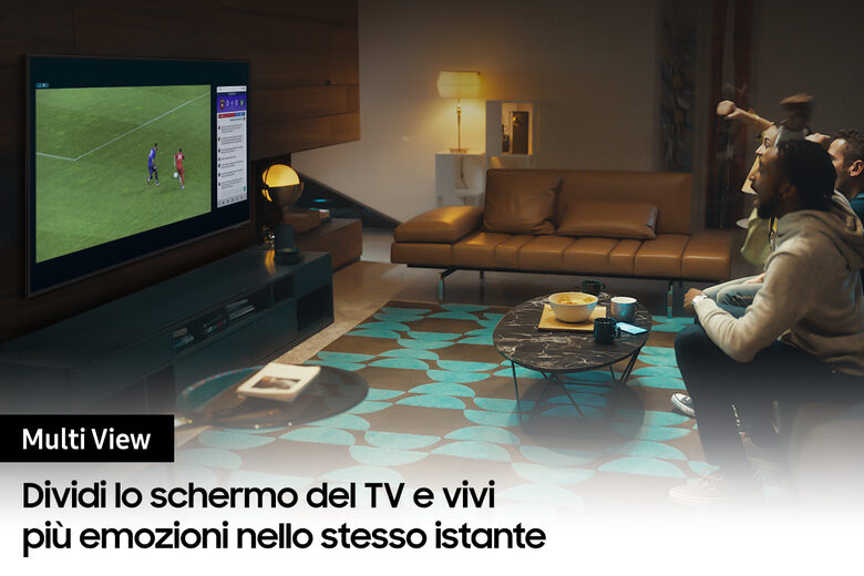 Samsung Series 6 TV QLED 4K 65” QE65Q60A Smart TV Wi-Fi Black 2021