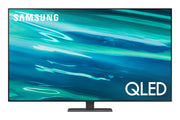Samsung Series 8 TV QLED 4K 65” QE65Q80A Smart TV Wi-Fi Carbon Silver 2021