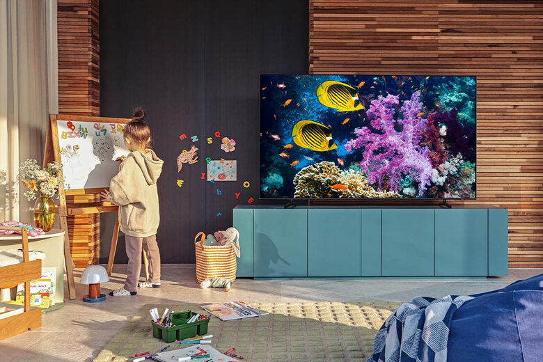 Samsung Series 6 TV QLED 4K 75” QE75Q60A Smart TV Wi-Fi Black 2021