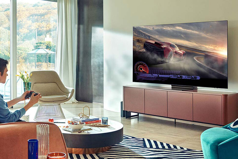 Samsung TV Neo QLED 4K 75” QE75QN95A Smart TV Wi-Fi Carbon Silver 2021