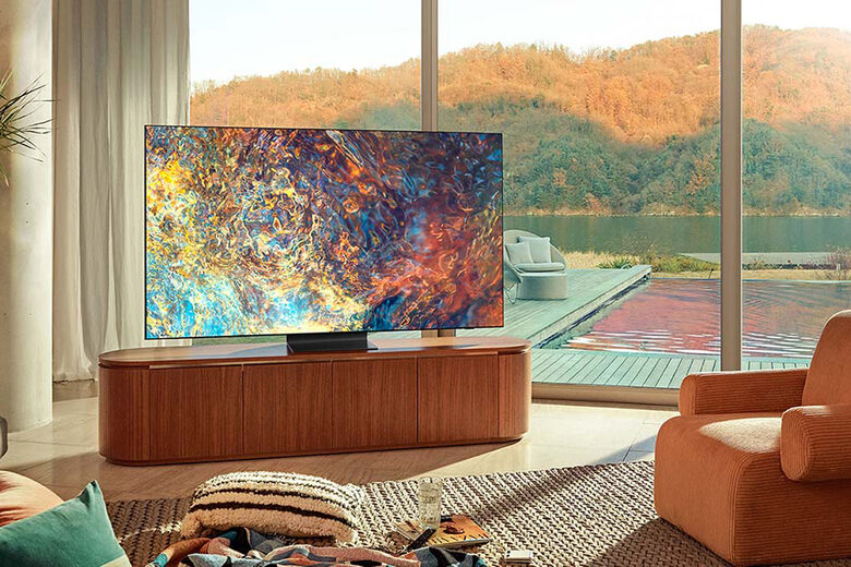 Samsung TV Neo QLED 4K 75” QE75QN95A Smart TV Wi-Fi Carbon Silver 2021