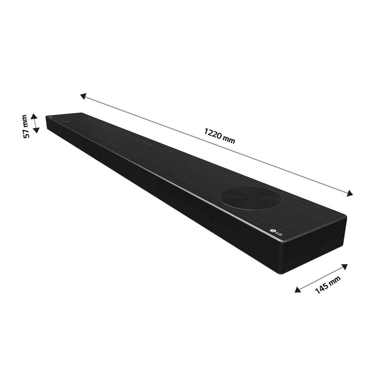 LG SP9YA.DEUSLLK altoparlante soundbar Nero 5.1.2 canali 520 W