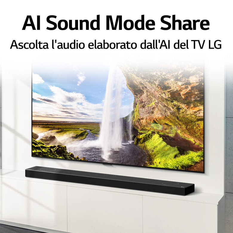 LG SP9YA.DEUSLLK altoparlante soundbar Nero 5.1.2 canali 520 W