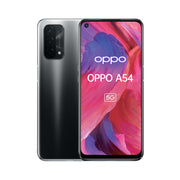 OPPO A54 5G A54 Smartphone 5G, 193g, Display 6.5" FHD+ 90Hz, 4 Fotocamere 48MP, RAM 4GB+ROM 64GB, Batteria 5000mAh, Ricarica rapida, Dual Sim, [Versione Italiana], Fluid Black