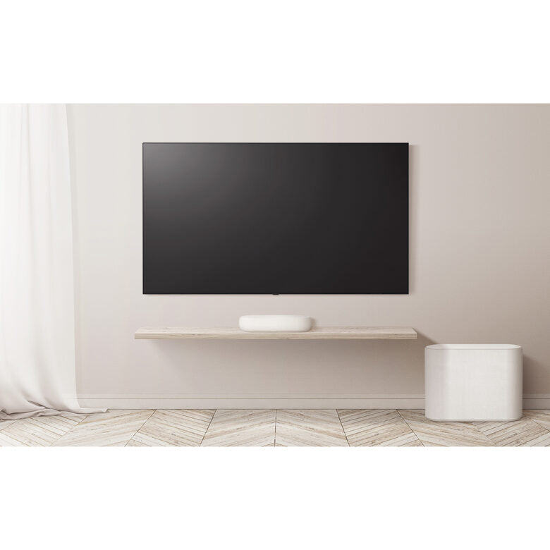 LG Eclair QP5 Soundbar compatta 320W 3.1.2 canali Dolby Atmos DTS:X - Bianca