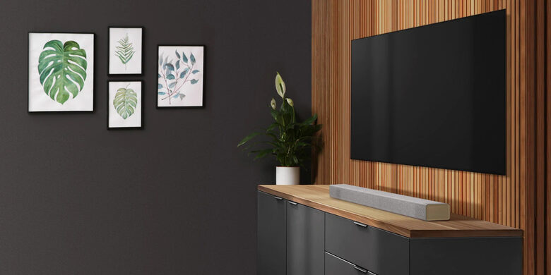 LG SP2W.CEUSLLK altoparlante soundbar Grigio, Bianco 2.1 canali 100 W