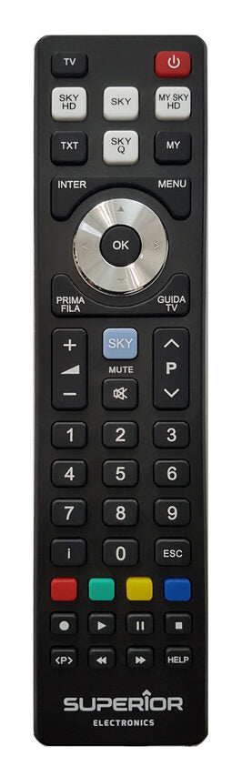 Superior Electronics SUPTRB027 telecomando Sky Pulsanti