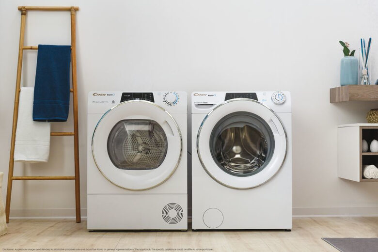 Candy RapidÓ ROE H9A2TCEX-S asciugatrice Libera installazione Caricamento frontale 9 kg A++ Bianco