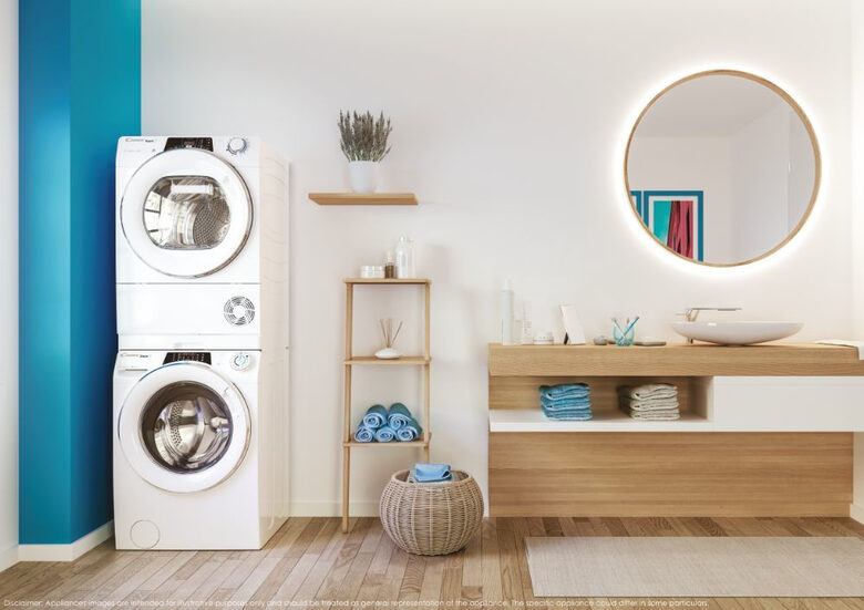 Candy RapidÓ ROE H9A2TCEX-S asciugatrice Libera installazione Caricamento frontale 9 kg A++ Bianco