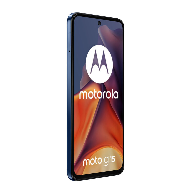 Motorola moto g15 17,1 cm (6.72") Doppia SIM Android 15 4G USB tipo-C 8 GB 256 GB 5200 mAh Blu marino