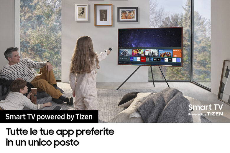 Samsung TV The Frame 4K 50” 50LS03A Smart TV Wi-Fi Black 2021
