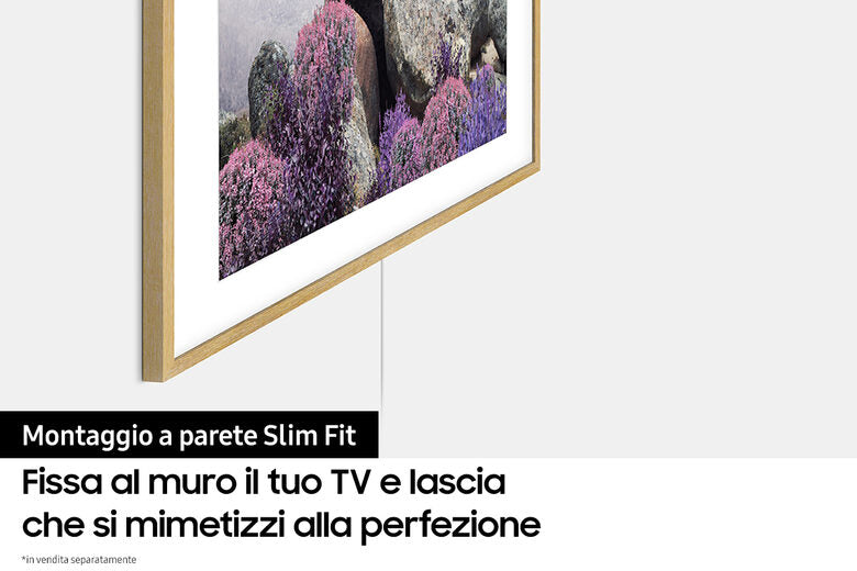 Samsung TV The Frame 4K 55” 55LS03A Smart TV Wi-Fi Black 2021