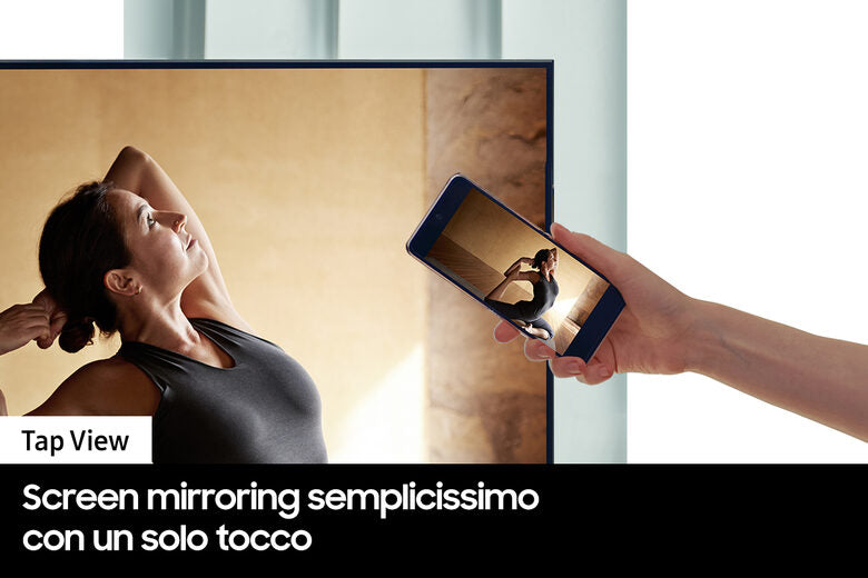 Samsung TV Crystal UHD 4K 43” UE43AU7170 Smart TV Wi-Fi Titan Gray 2021