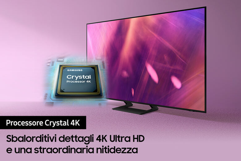 Samsung Series 9 TV Crystal UHD 4K 43” UE43AU9070 Smart TV Wi-Fi Black 2021