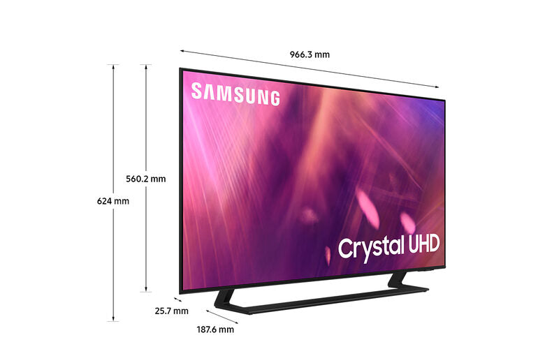 Samsung Series 9 TV Crystal UHD 4K 43” UE43AU9070 Smart TV Wi-Fi Black 2021