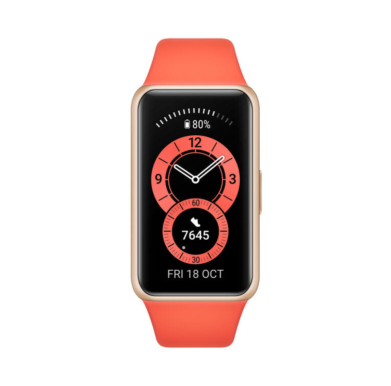 Huawei Band 6 AMOLED Braccialetto per rilevamento di attività 3,73 cm (1.47") Rosso