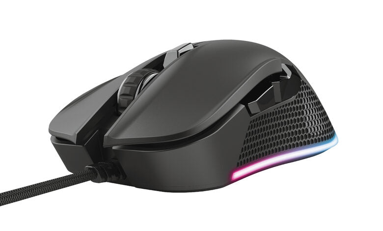 Trust GXT 922 YBAR mouse Mano destra USB tipo A Meccanico 7200 DPI