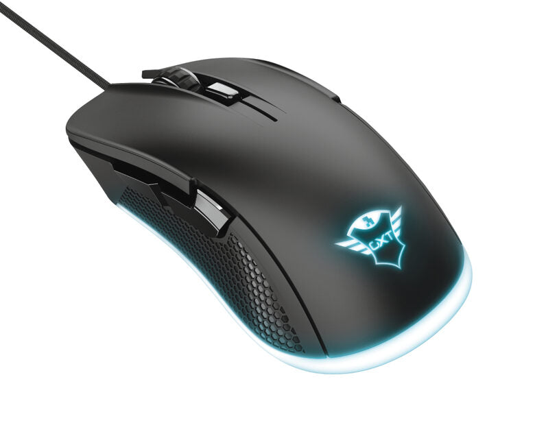 Trust GXT 922 YBAR mouse Mano destra USB tipo A Meccanico 7200 DPI