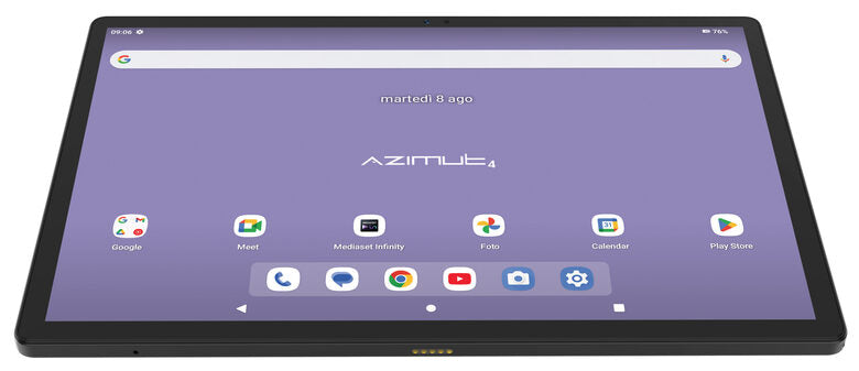 Mediacom SmartPad 4 4G Spreadtrum LTE-FDD 128 GB 26,7 cm (10.5") 6 GB Android 13 Grigio