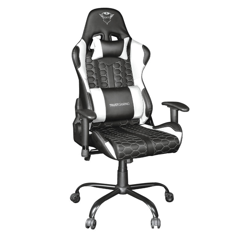Trust GXT 708W Resto Sedia per gaming universale Nero, Bianco