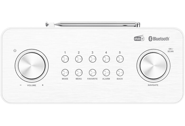 Kenwood CR-ST80DAB-W radio Personale Digitale Bianco