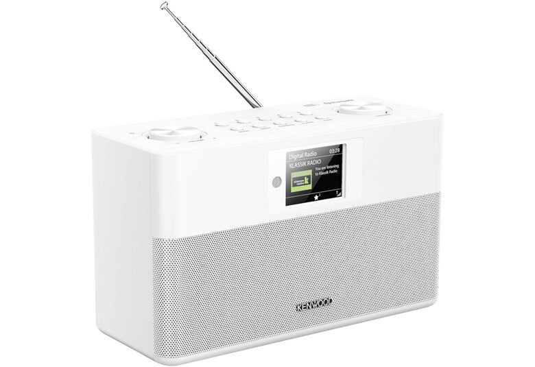 Kenwood CR-ST80DAB-W radio Personale Digitale Bianco