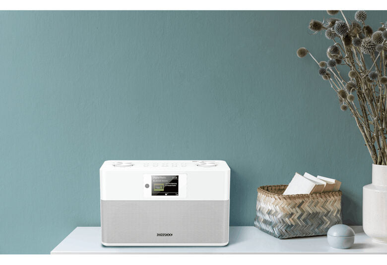 Kenwood CR-ST80DAB-W radio Personale Digitale Bianco