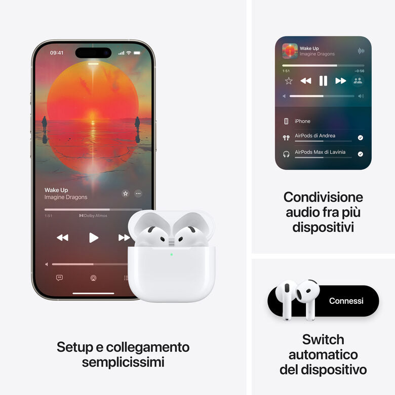 Apple AirPods 4 con Active Noise Cancellation