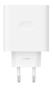 OPPO Supervooc Caricabatteria Smartphone, Universale Bianco AC Ricarica rapida Interno
