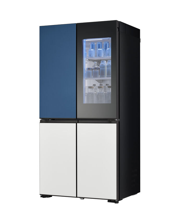 LG InstaView MoodUP GMV960NNME Frigo multidoor , Classe E, 617L , Colore personalizzabile