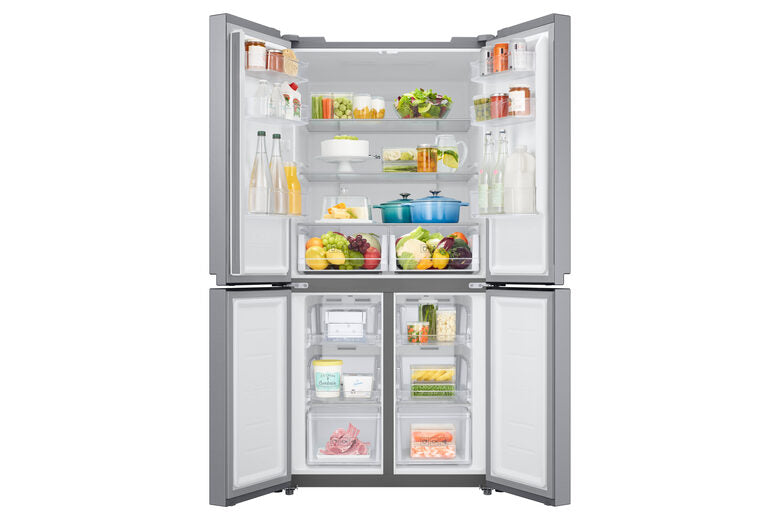 Samsung RF48A400EM9 Frigorifero Side By Side Libera Installazione 4 Porte Slim 488L