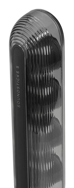 Harman Kardon Set altoparlanti pc Soundsticks 5 Clear black 190W HKSOUNDSTK5BEP